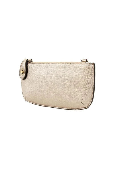 Joy Susan Mini Crossbody Wristlet - Metallic Pearl