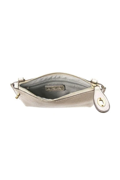 Joy Susan Mini Crossbody Wristlet - Metallic Pearl
