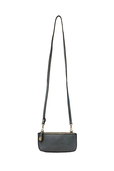 Joy Susan Mini Crossbody Wristlet - Dark Chambray