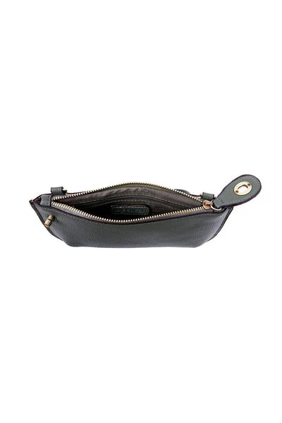 Joy Susan Mini Crossbody Wristlet - Dark Chambray