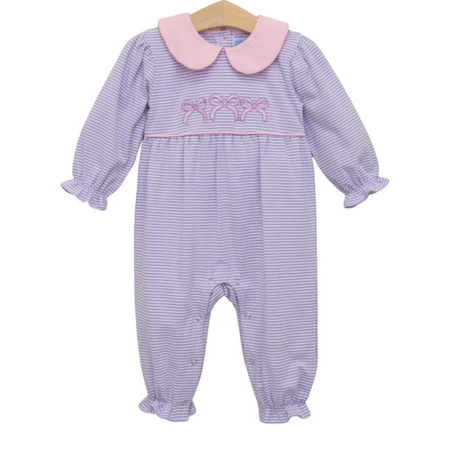 Trotter Street Kids Infant Girls Bows Romper