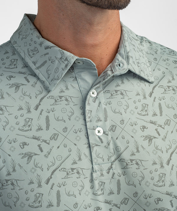 Southern Shirt Men's Quack n Rack Printed Polo