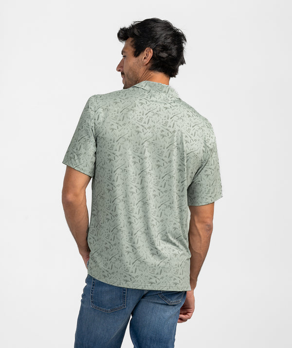 Southern Shirt Men's Quack n Rack Printed Polo