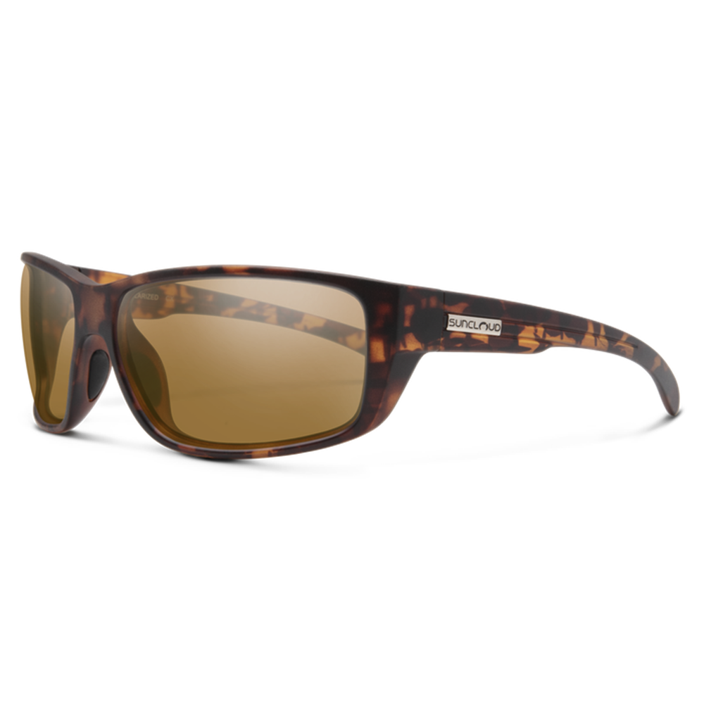 Suncloud Milestone Polarized Sunglasses - Matte Tortoise/Brown