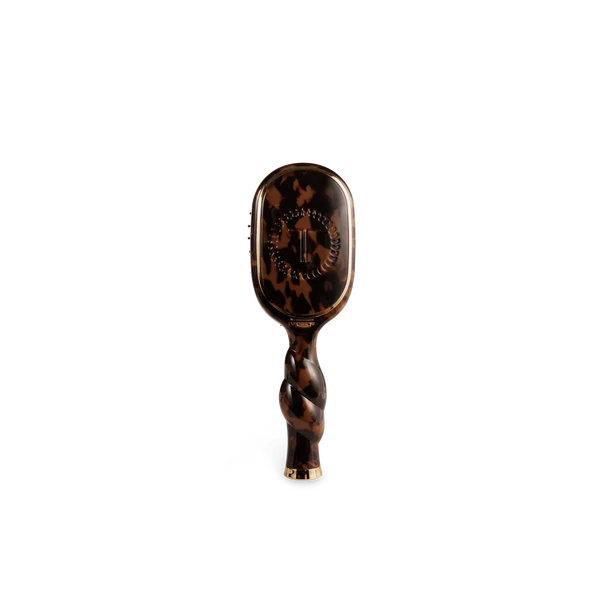 Teleties Mini Boar Bristle Hair Brush - Tortoise