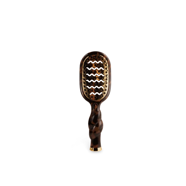 Teleties Mini Vented Hair Brush - Tortoise