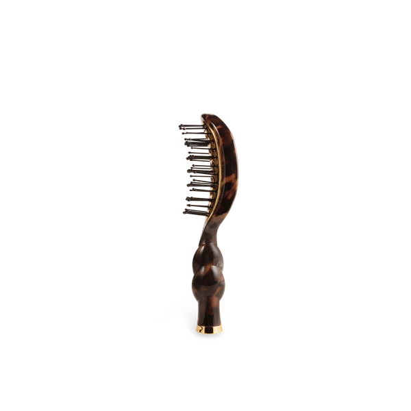Teleties Mini Vented Hair Brush - Tortoise