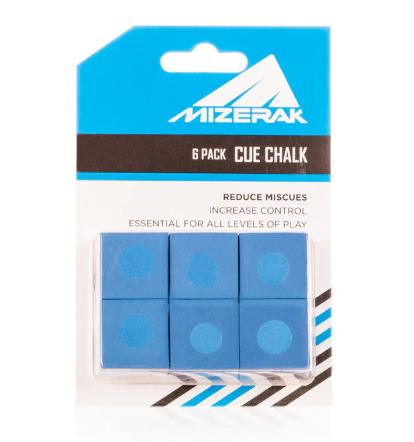 Mizerak 6-Pack Billiard Cue Chalk