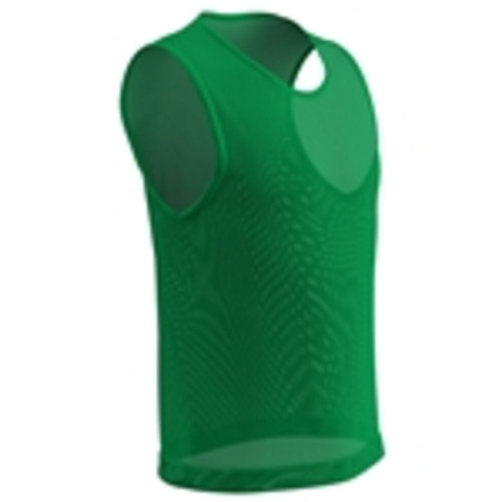 Champro Adult Scrimmage Micro-Mesh Soccer Pinnie 6‑Pack - Neon Green