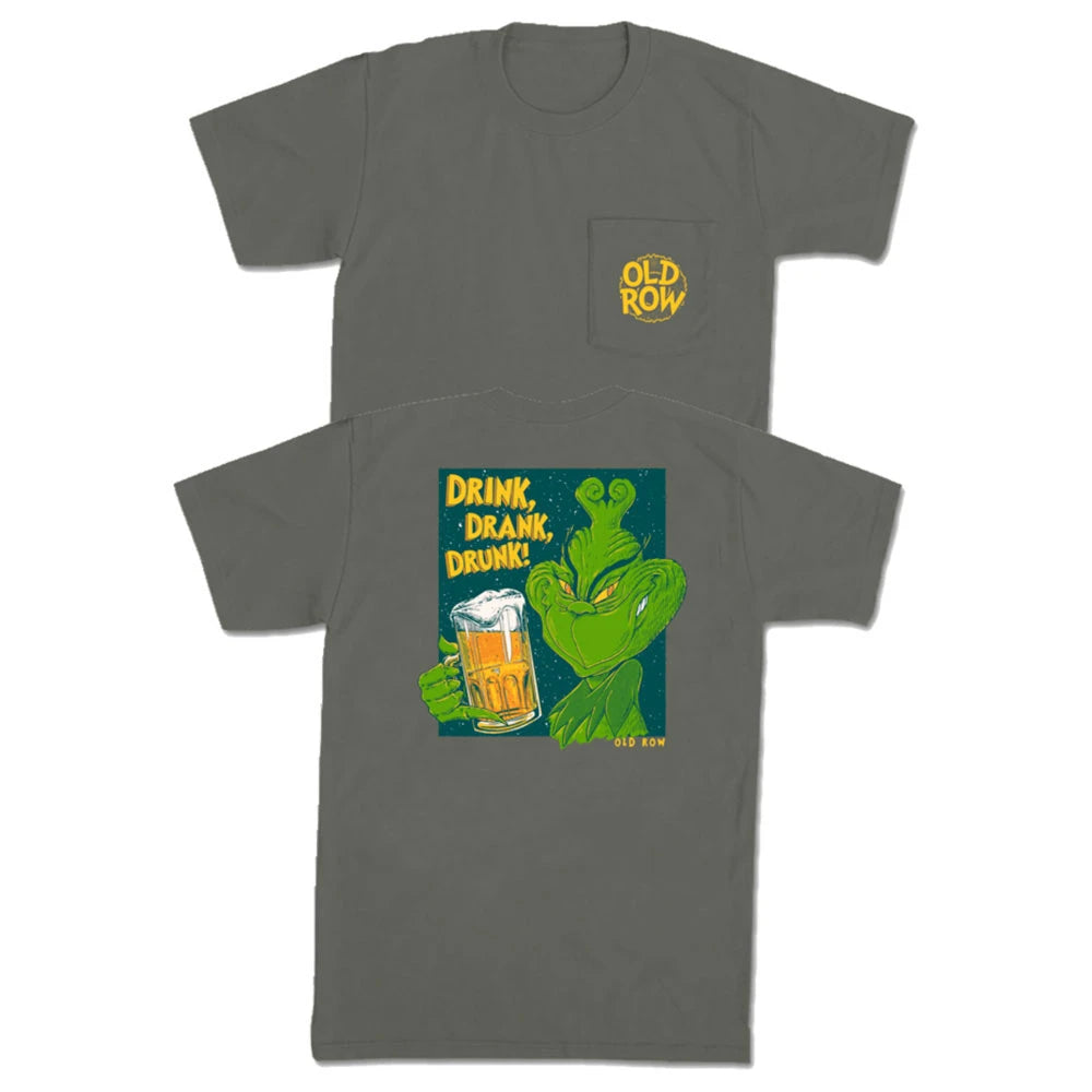 Old Row Men's Drink Drank Tee - Gray