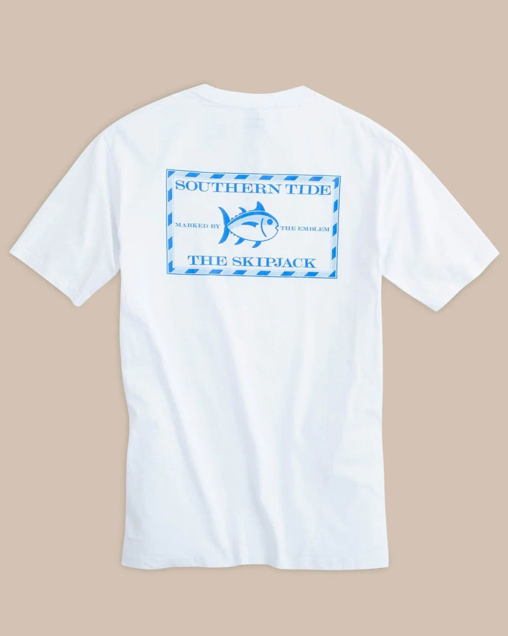 Southern Tide Original Skip Jack Short Sleeve T-Shirt - White