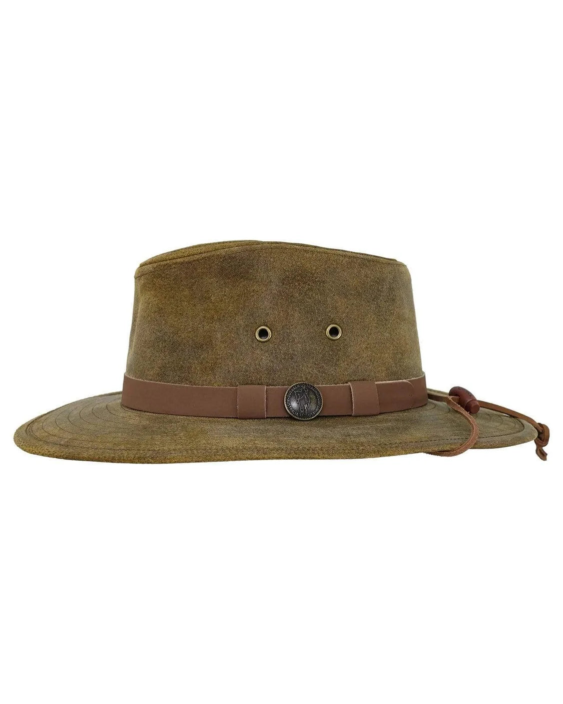 Outback Trading Co. Men's Leather Kodiak Hat
