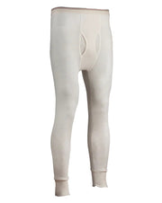 Indera Men's Traditional Waffle Pant  Natural