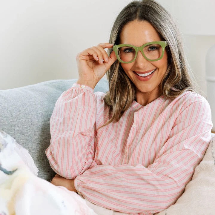 Peepers Center Stage Green Gasparilla Reading Glasses