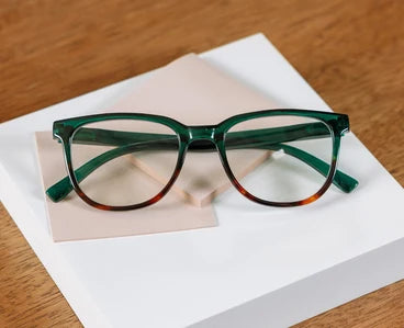 Peepers Progressives Penn - Green/Tortoise Horn