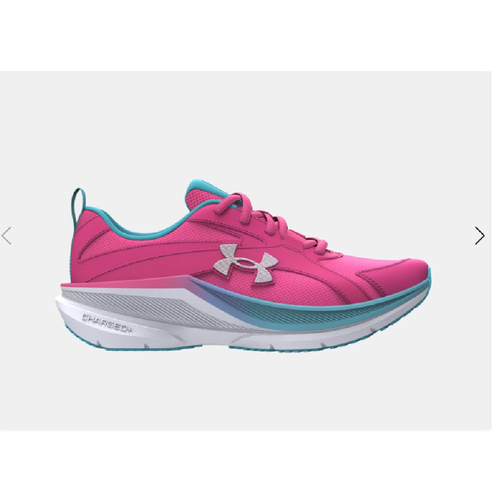 Under Armour Assert 11 Girls’ Running Shoe - Pink Rave/Fresco Blue