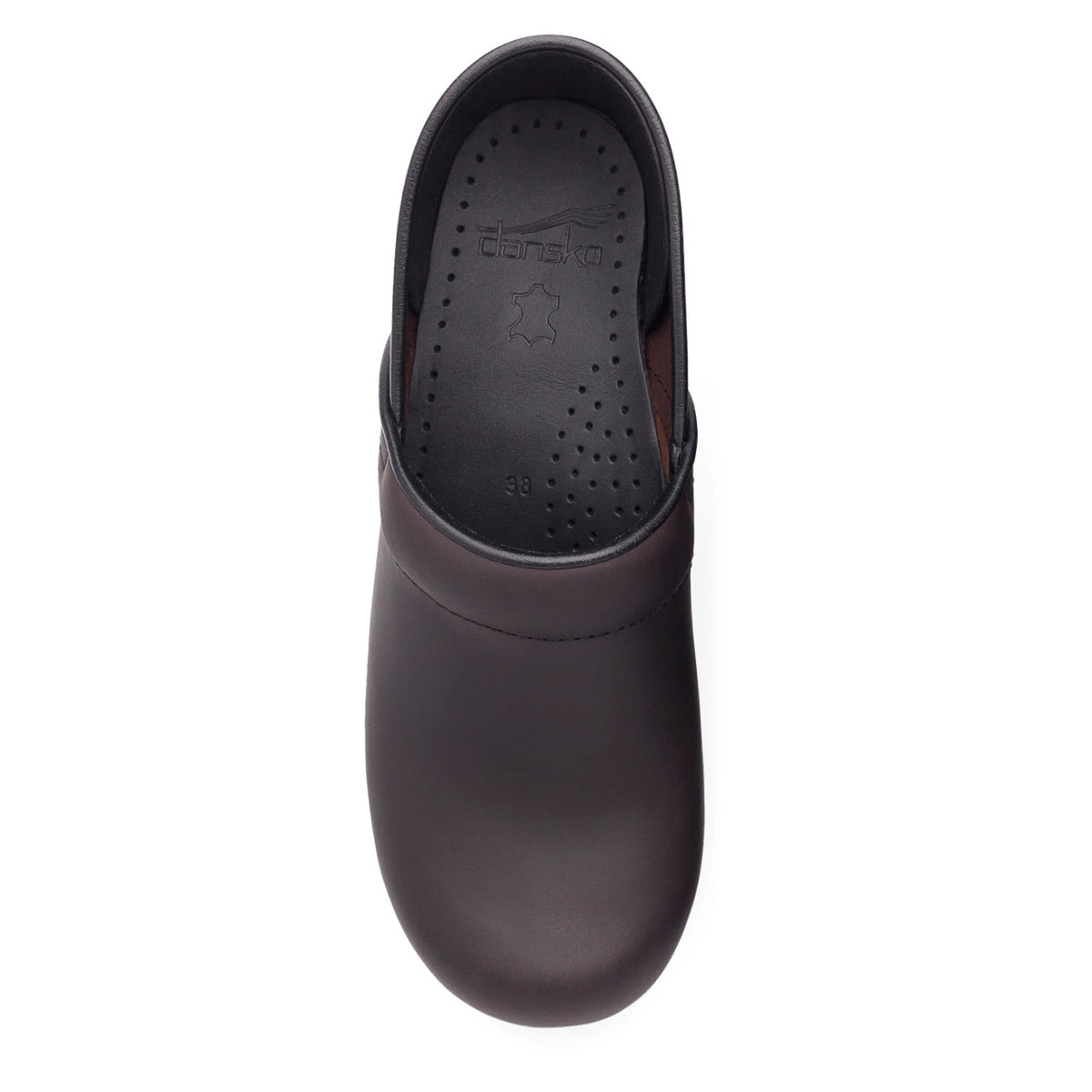 Dansko Professional Oiled Antique Brown Clogs