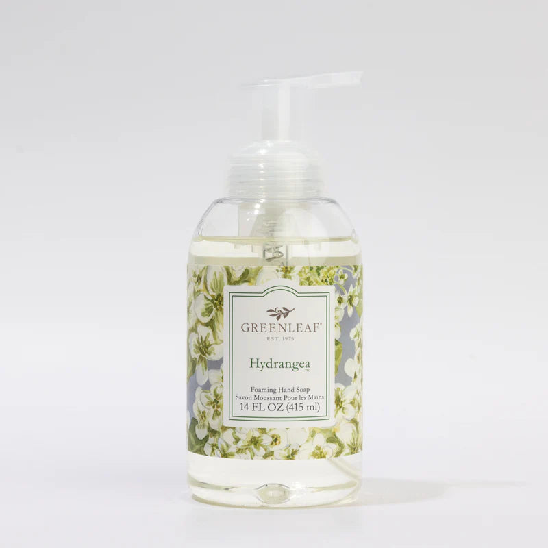 Greenleaf Hydrangea Foaming Hand Soap