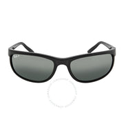 Ray-Ban Predator 2 Polarized Grey Mirror Rectangular Sunglasses