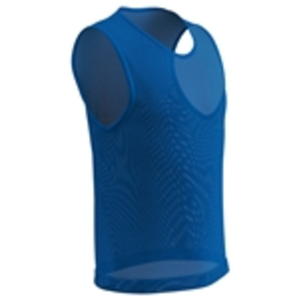 Champro Adult Scrimmage Micro-Mesh Soccer Pinnie 6‑Pack - Royal