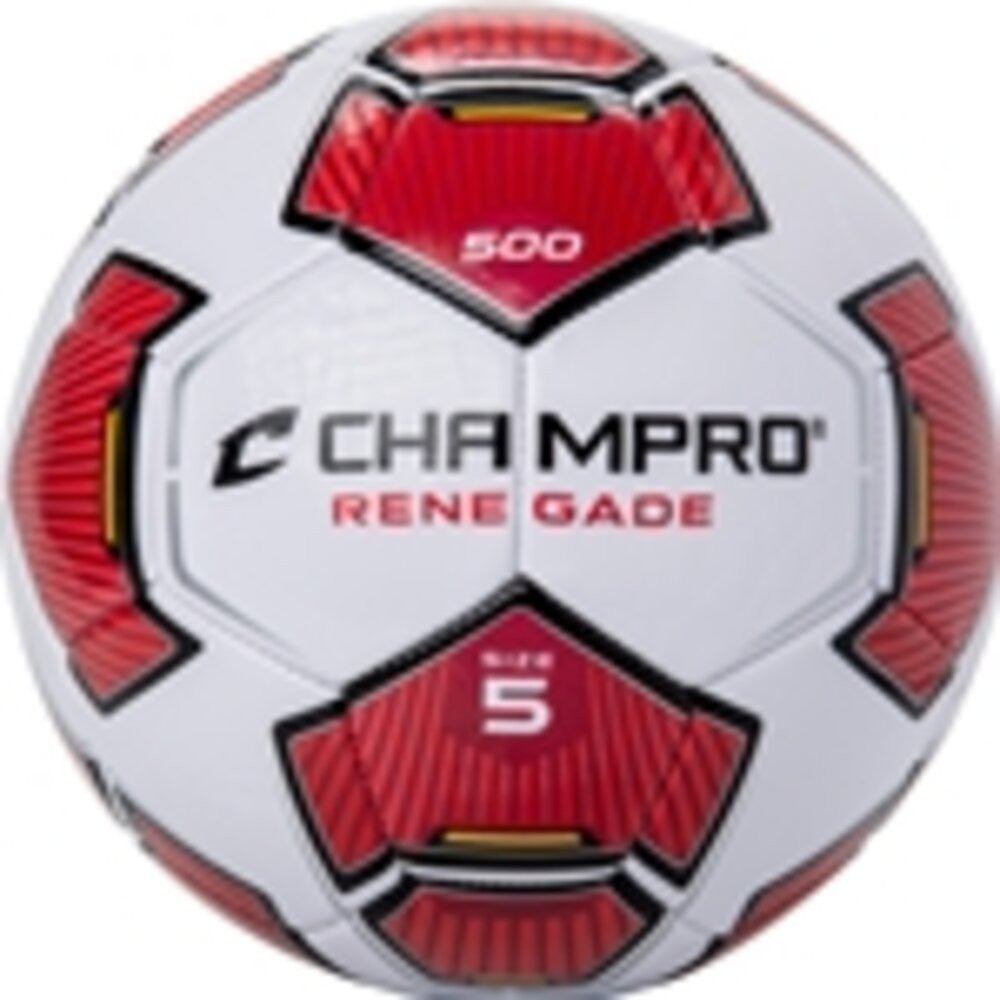 Champro Renegade Soccer Ball - Scarlet