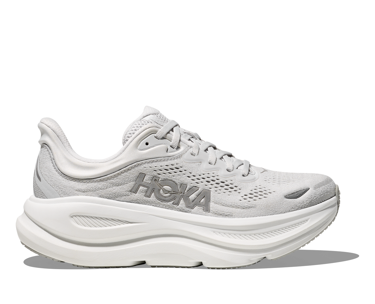Hoka Women's Bondi 9 Wide - Stardust/Silver