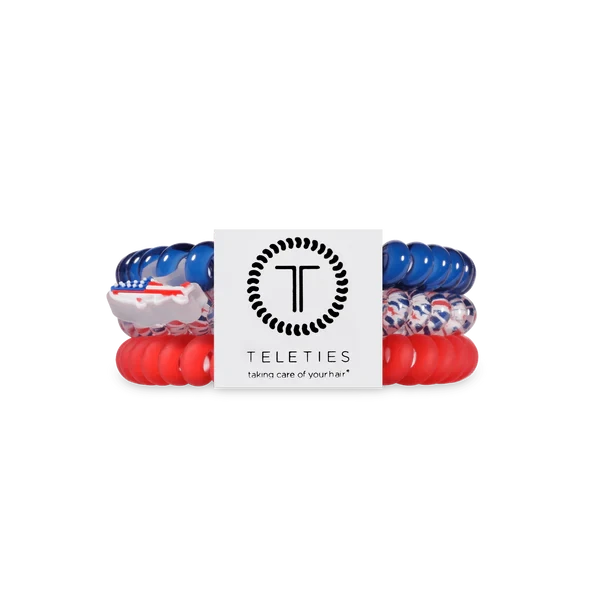 Teleties Sea to Shining Sea Small Hair Ties