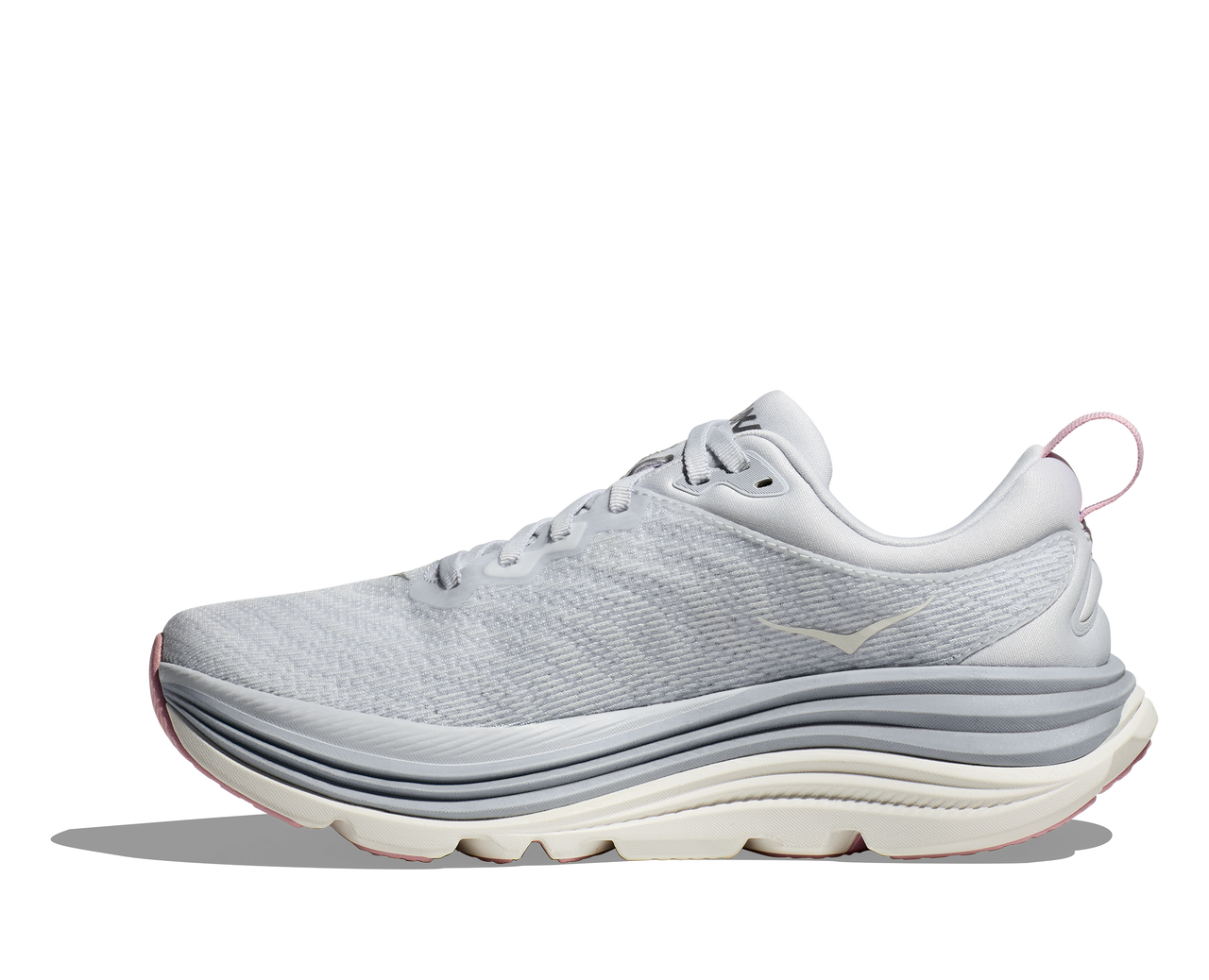 Hoka Women's Gaviota 5 Running Shoe - Sea Ice/Pink Twilight
