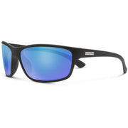 Blenders Sentry Sunglasses - Matte Black with Polarized Blue Mirror
