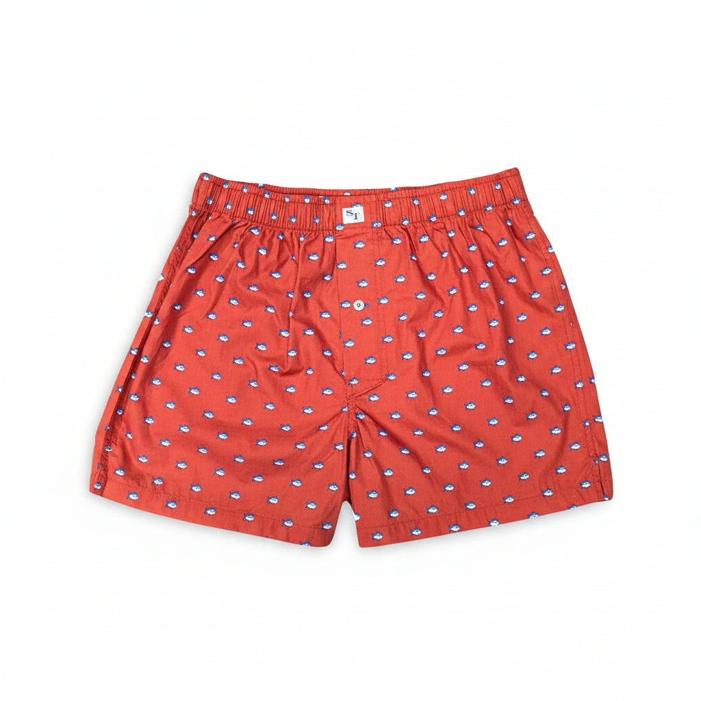 Southern Tide Men's Skipjack Boxer Shorts - Dusty Coral