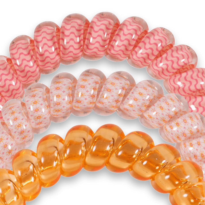 Teleties Sunny Days Ahead Large Hair Ties