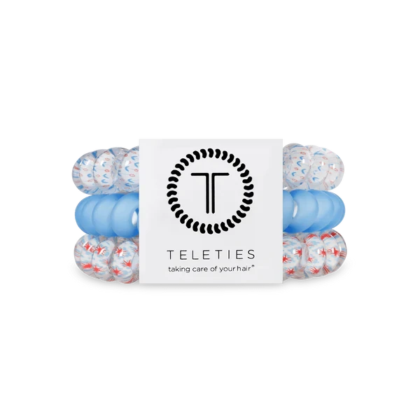 Teleties Sweet Liberty Large Hair Ties