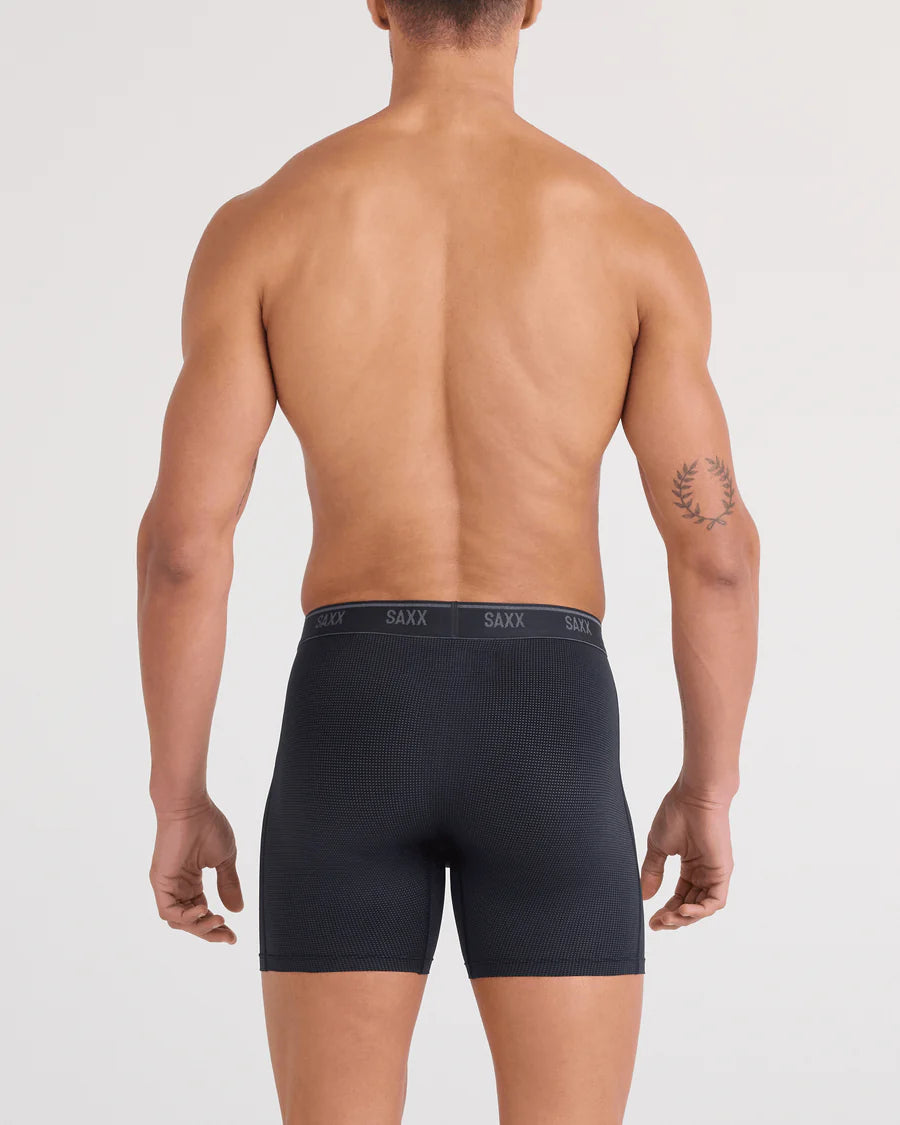 Saxx Quest Quick Dry Mesh Boxer Briefs