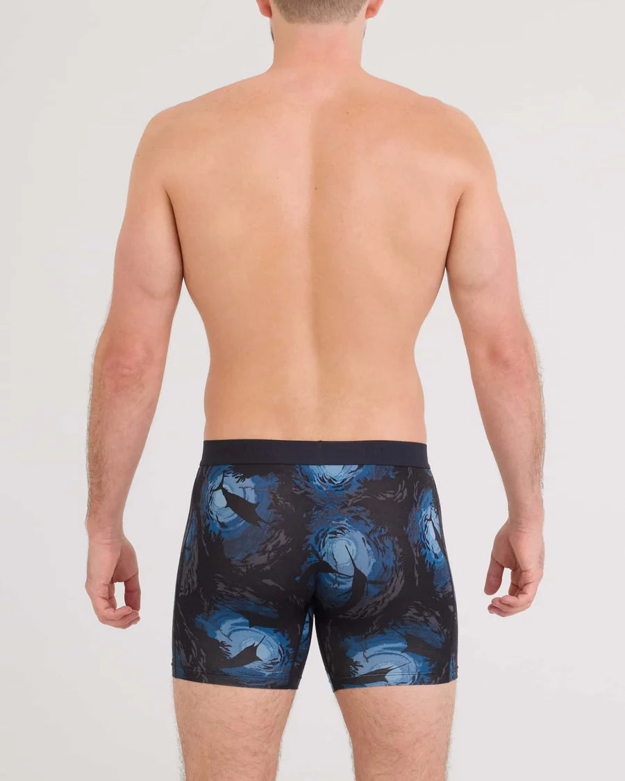 Saxx Underwear Men's Vibe Xtra Soft Comfort Boxer Brief