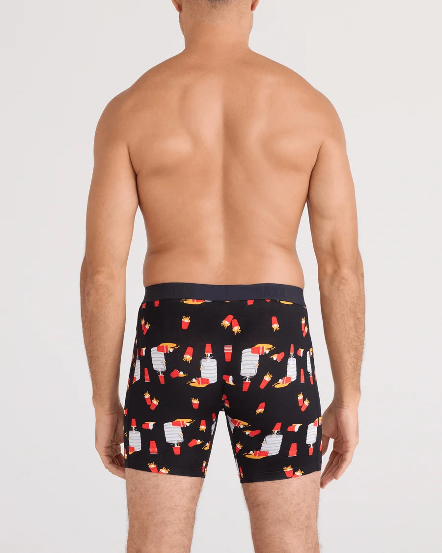 Saxx Underwear Men's Vibe Xtra Soft Comfort Boxer Brief