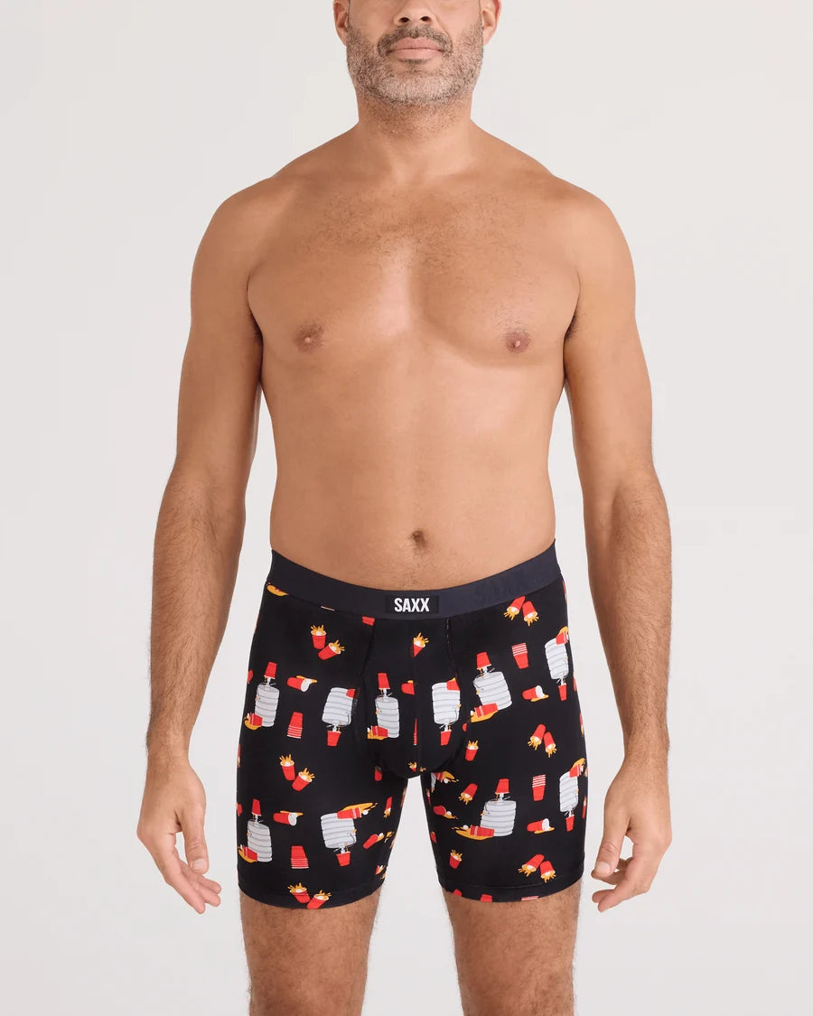 Saxx Underwear Men's Vibe Xtra Soft Comfort Boxer Brief