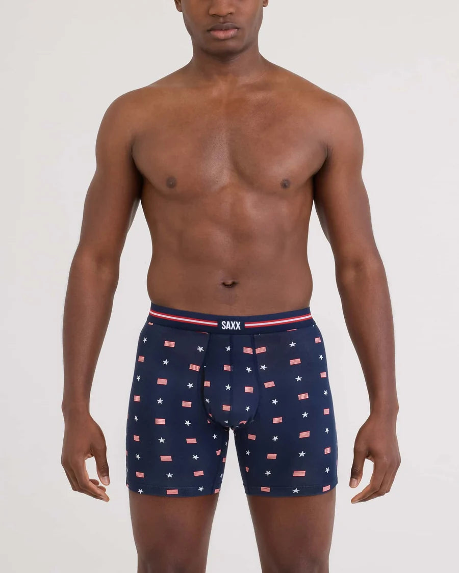 Saxx Underwear Men's Vibe Xtra Soft Comfort Boxer Brief