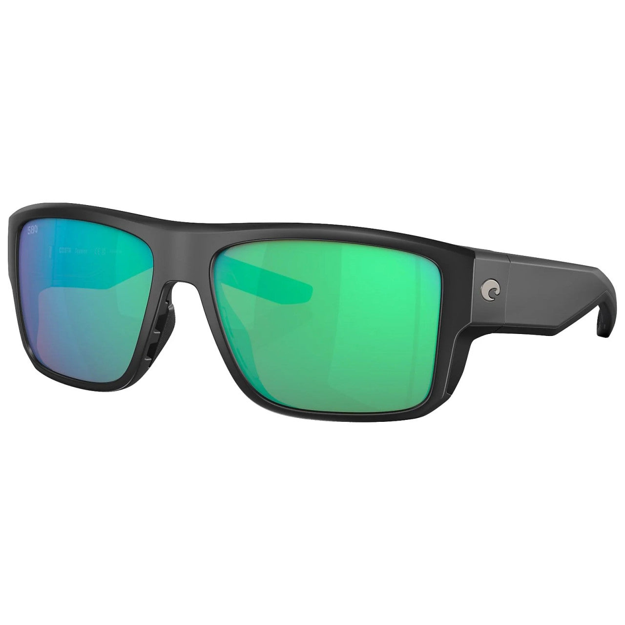Costa Del Mar Taxman Sunglasses – Matte Black Frame/Green Mirror