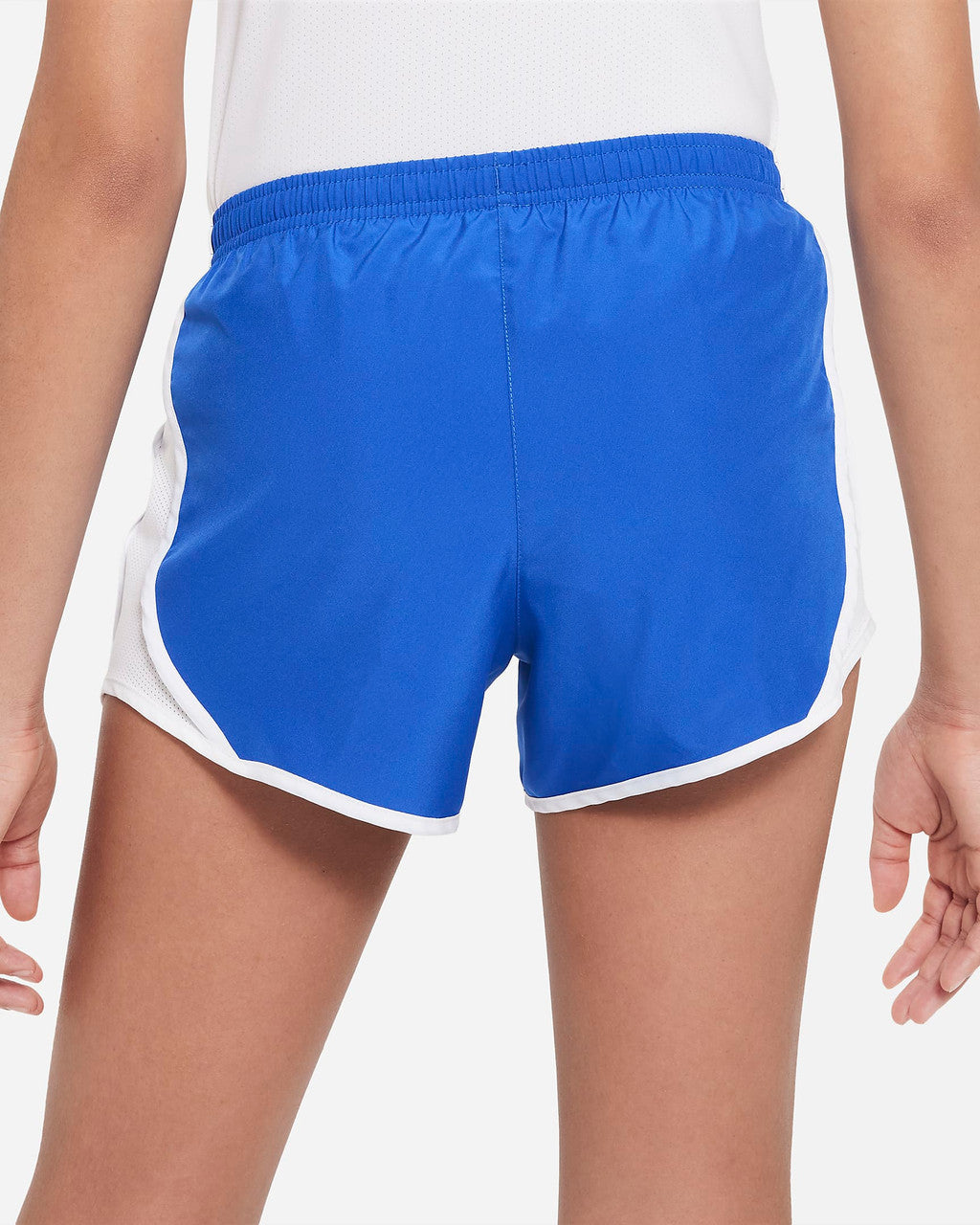 Nike Tempo Girls' Dri-FIT Running Shorts - Royal/White