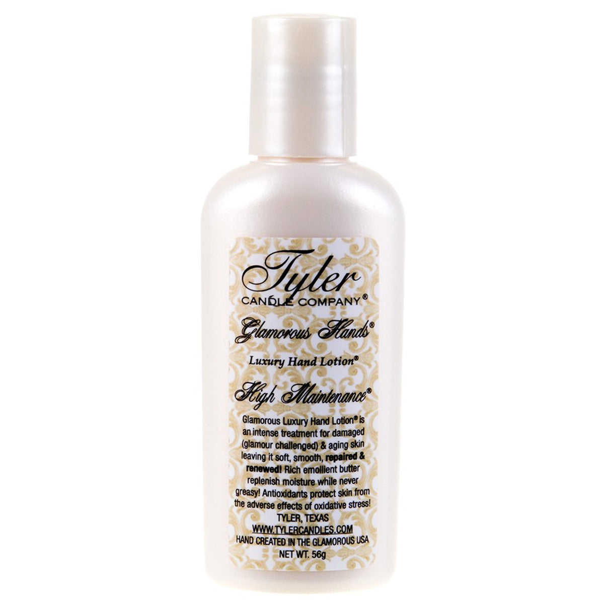 Tyler Candle 2 OZ Luxury Hand Lotion- High Maintenance