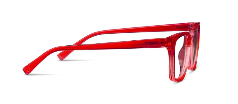 Peepers Tiki Blue Light Reading Glasses - Red