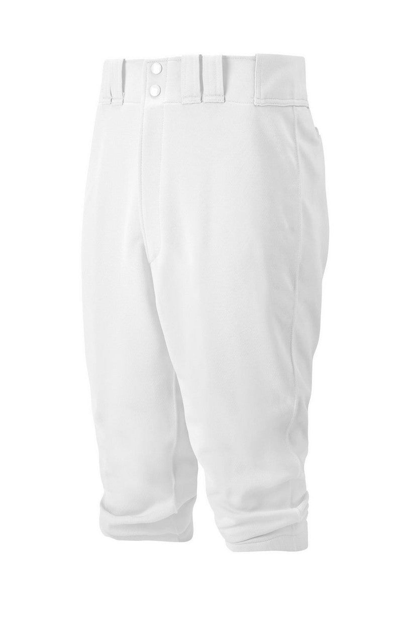 Mizuno Premier Shorty Baseball Pant - White