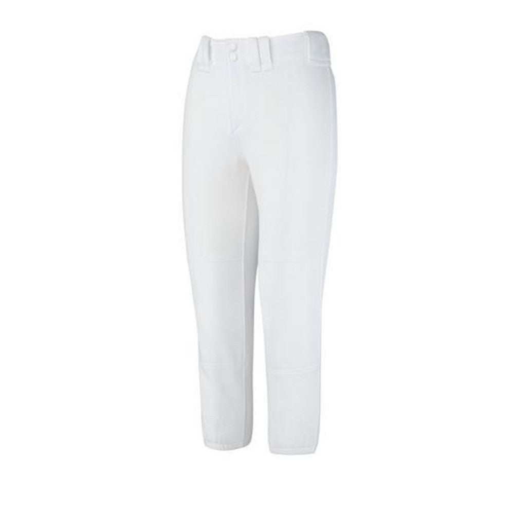 Mizuno Women’s Belted Softball Pant – White