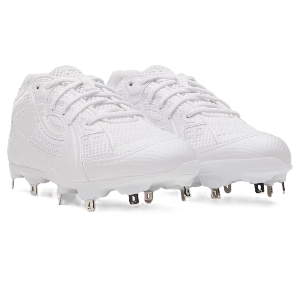 Under Armour Women’s Glyde Sola Pro Mid Cleats - White