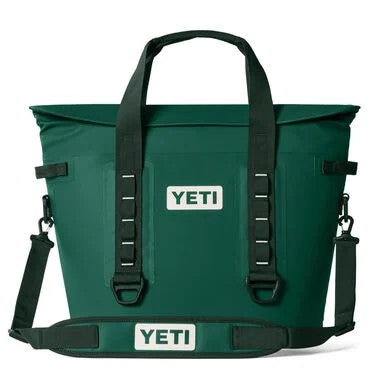 Yeti Hopper M30 Tote Soft Cooler-  Black Forest Green