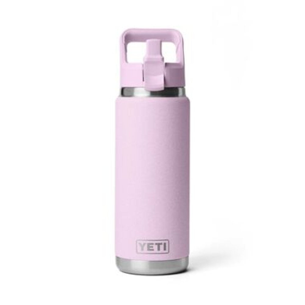 Yeti Rambler 26 Oz Water Bottle with Straw Cap - Cherry Blossom