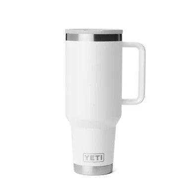 Yeti White Rambler 40 Oz Travel Straw Mug