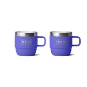 Yeti Rambler 6 Oz Stackable Mugs - 2 Pack, Ultramarine Violet
