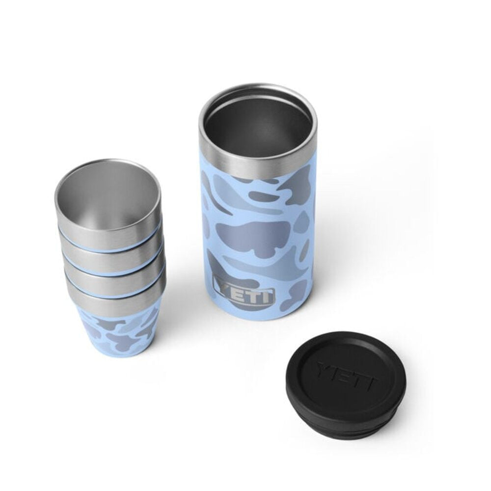 Yeti Blue Camo Shot Glasses and Case – Simpson Outfitters